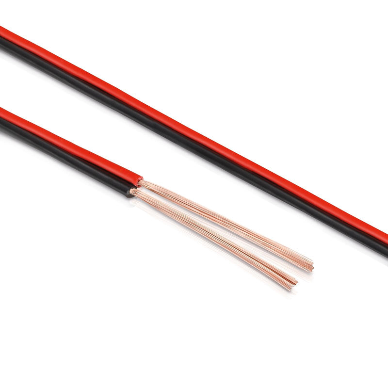 Sonero Lautsprecherkabel 2x1,5mm², CCA 50,0m, rot/schwarz