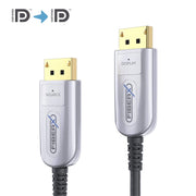 FiberX Serie - DisplayPort 8K Glasfaser Extender Kabel - 15m