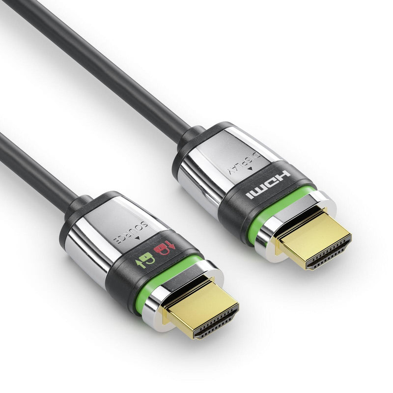 FiberX Serie - HDMI 8K ULS Glasfaser Extender Kabel - 10m - LSZH