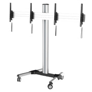 PureMounts TV Cart - Dual Display bis 55 Zoll