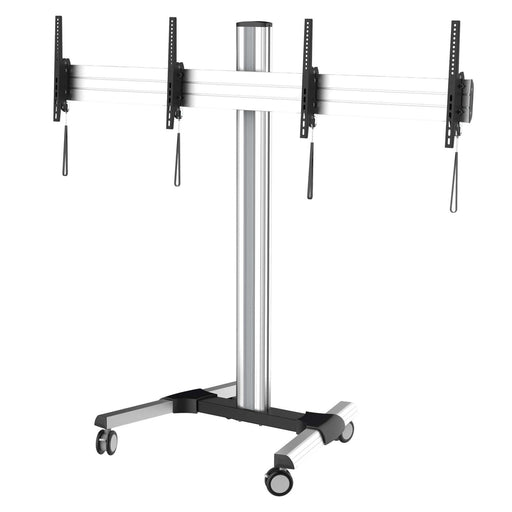 PureMounts TV Cart - Dual Display bis 55 Zoll