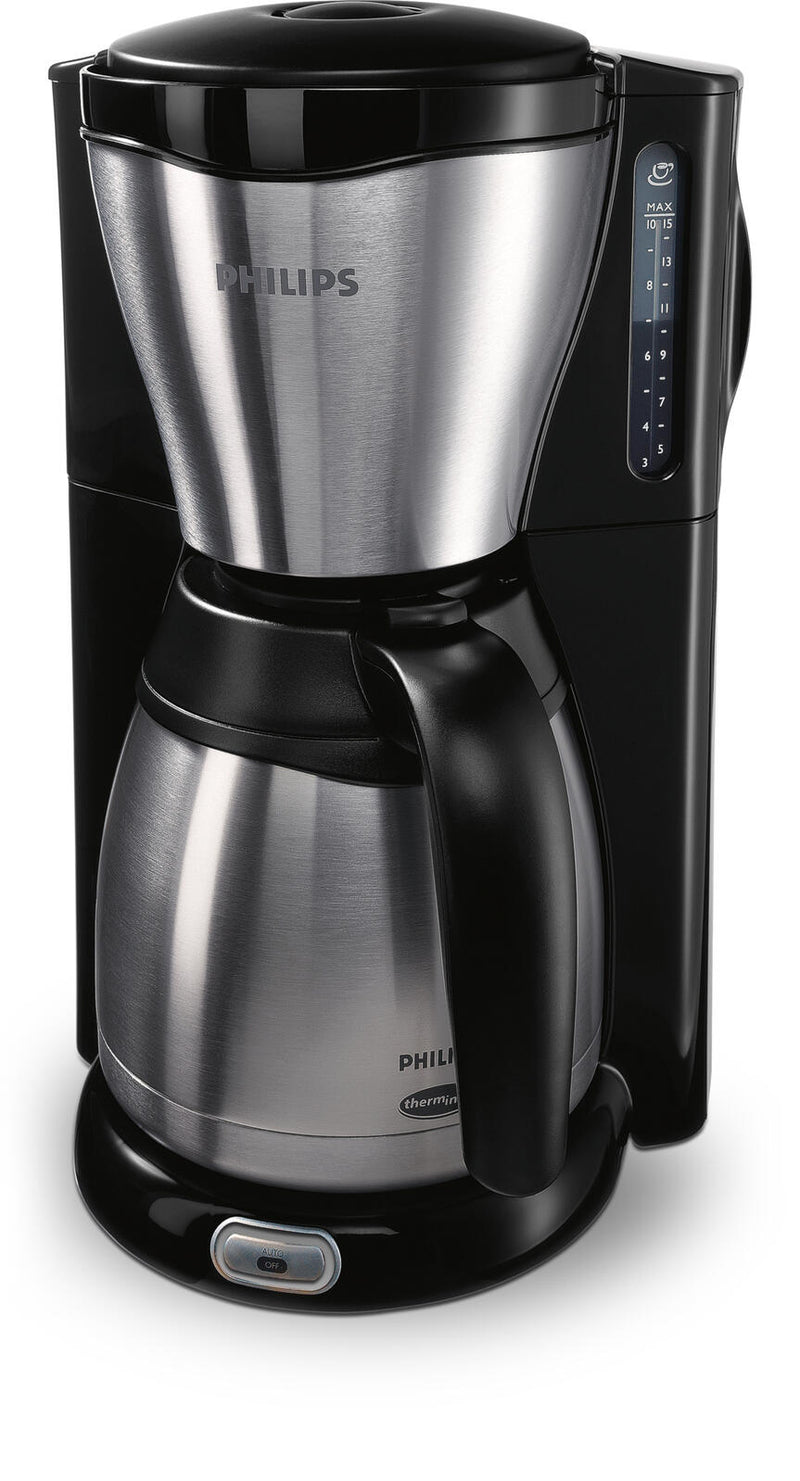 Philips Café Gaia HD7546 - Kaffeemaschine - Metall/Schwarz