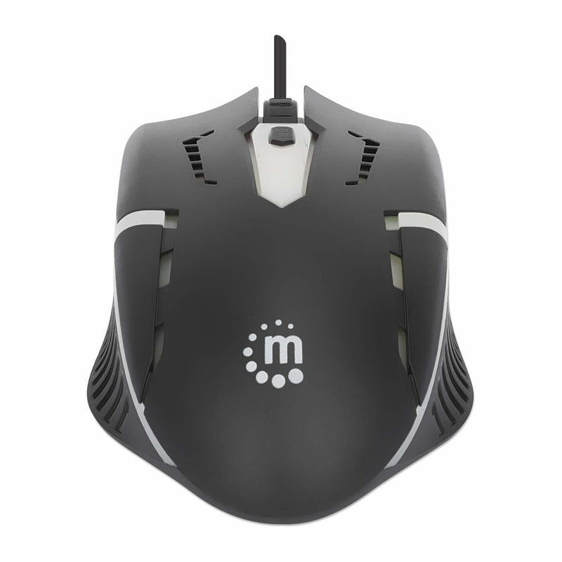 Manhattan kabelgebundene Gaming-Maus - Schwarz