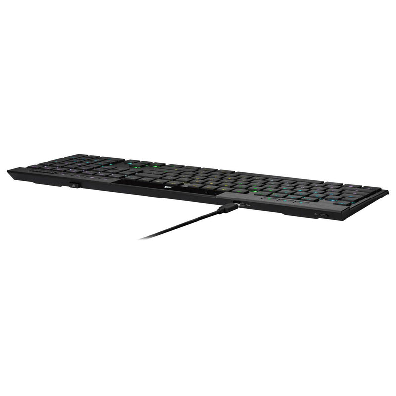 Corsair K100 RGB AIR Gaming Tastatur - QWERTZ - Deutsch - Schwarz