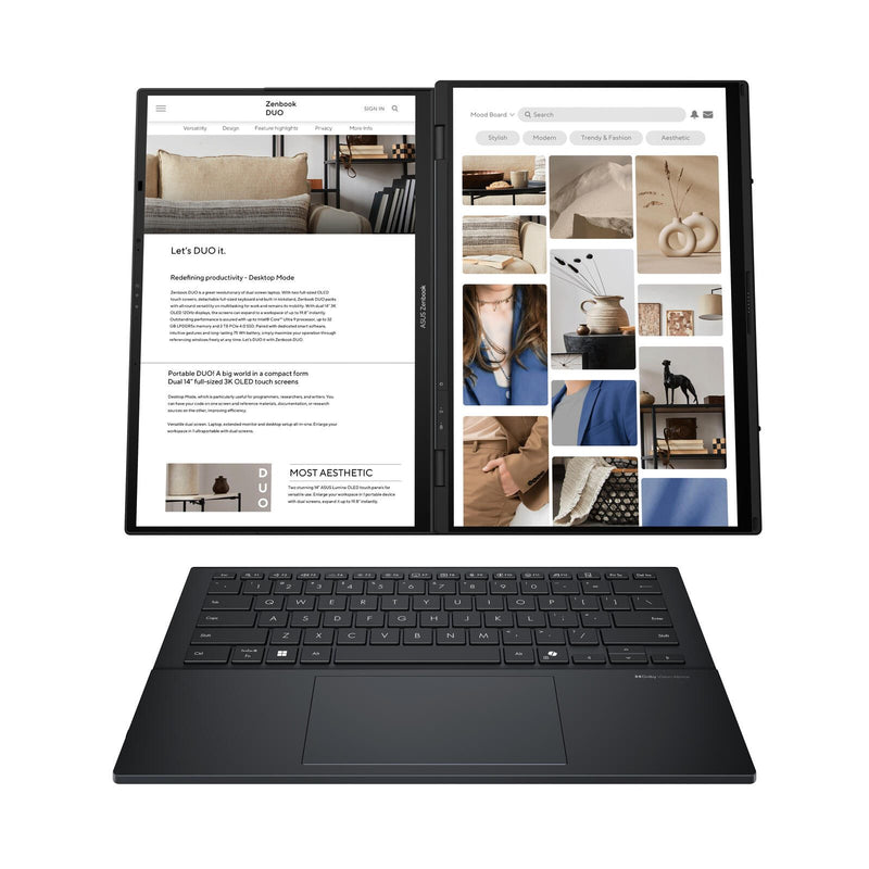 ASUS Zenbook Duo UX8406CA-PZ068X Notebook Intel Core Ultra 9 285H, 35,6 cm (14')