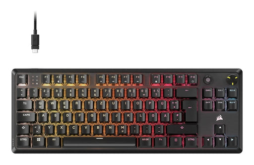 Corsair K70 CORE TKL kabelgebundene Gaming Tastatur - QWERTZ Deutsch - Schwarz