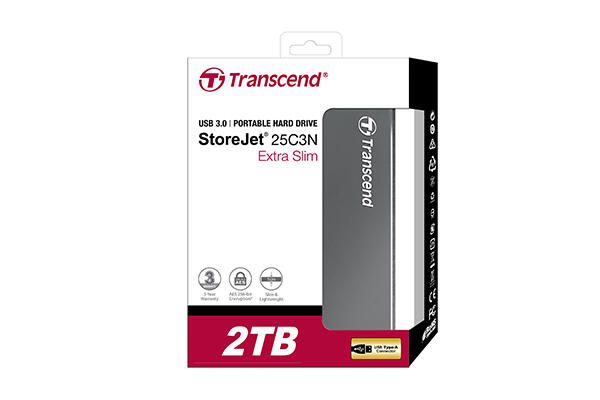 Transcend StoreJet 25C3 Externe Festplatten 2 TB