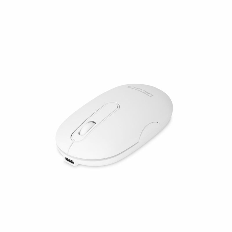 DICOTA D32045 kabellose Maus, weiß