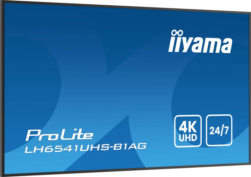 iiyama LH6541UHS-B1AG 4K Ultra Digital Signage Display 163,8 cm (64.5')