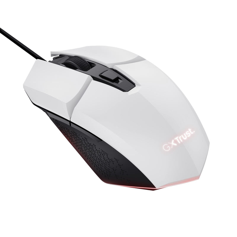Trust Gaming GXT 109W Felox Beleuchtete Gaming-Maus - Weiß