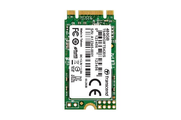 Transcend MTS420 M.2 SSD - 480 GB
