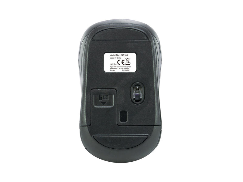Equip Optische Mini Maus kabellos, grau