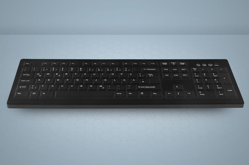 Active Key MedicalKey AK-C8100 kabellose Tastatur - QWERTZ Deutsch - Schwarz