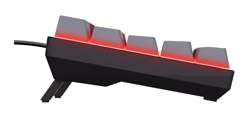 Trust GXT 867 Acira 60 % mechanische Mini-Gaming-Tastatur, DE Layout