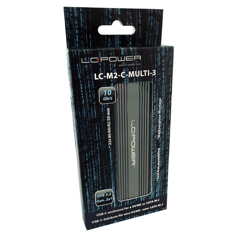 LC-Power LC-M2-C-MULTI-3 Speicherlaufwerksgehäuse