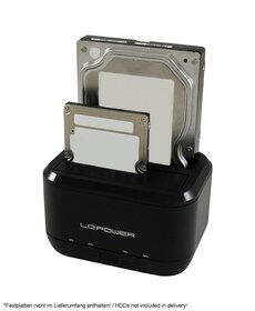 LC-Power Docking Station LC-DOCK-U3-III