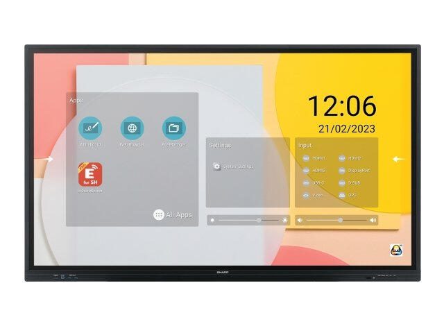 Sharp PN-LC652 Digital Signage Touch Display 165,1 cm (65')