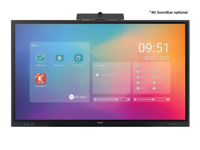 Sharp PN-LC652 Digital Signage Touch Display 165,1 cm (65')