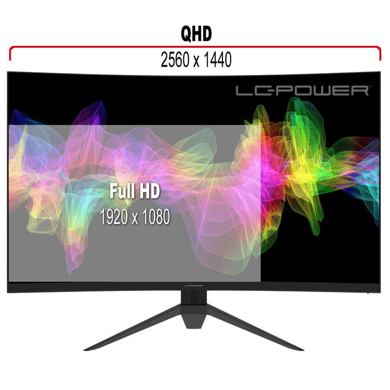 LC-Power LC-M27-QHD-165-C Quad HD Display 68,6 cm (27')
