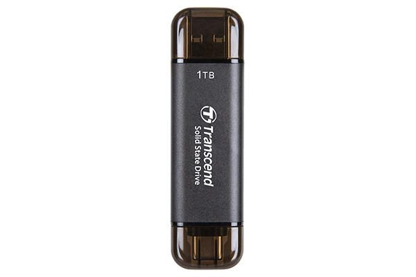 Transcend ESD310C Externe SSD 1 TB, schwarz