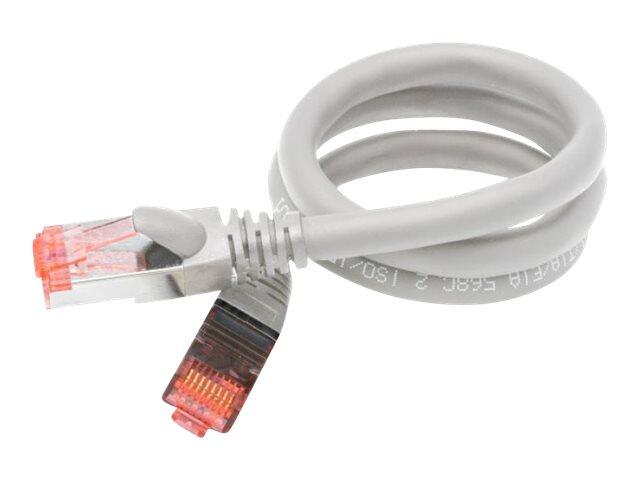 Exertis Connect Patchkabel Cat. 6A, U/FTP, hochflexibel, grau, 2,0 m