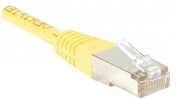 Dexlan Patchkabel Cat. 6A, F/UTP, gelb, 5,0 m