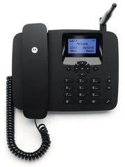 Motorola FW200L DECT-Telefon - Anrufer-Identifikation - Schwarz