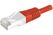 Dexlan Patchkabel Cat. 6A, S/FTP (PiMF), rot, 1,5 m