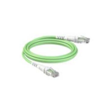 Patchsee ThePATCHCORD RJ45 Patchkabel Cat. 6A, U/UTP, extra dünn, apfelgrün, 0,6 m