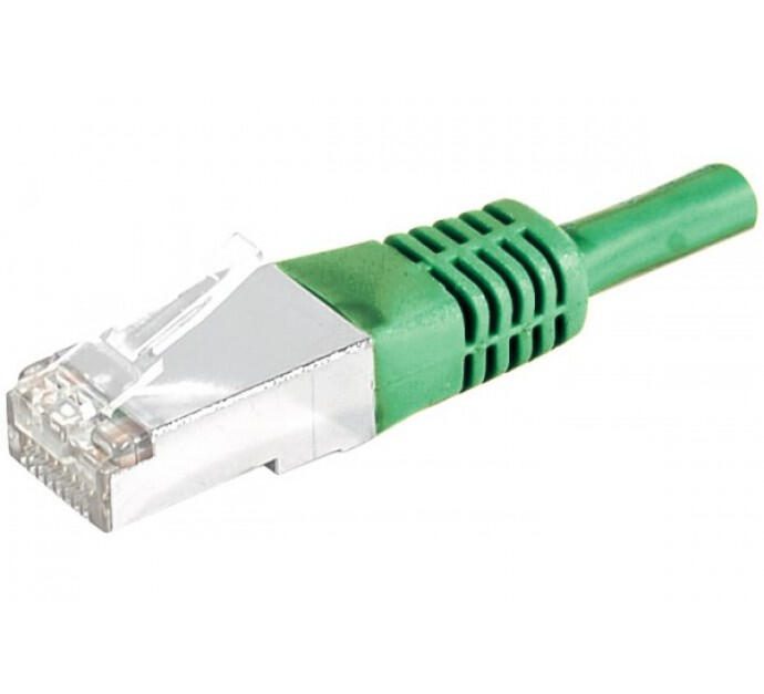 Dexlan Patchkabel Cat. 6A, S/FTP (PiMF), grün, 5,0 m