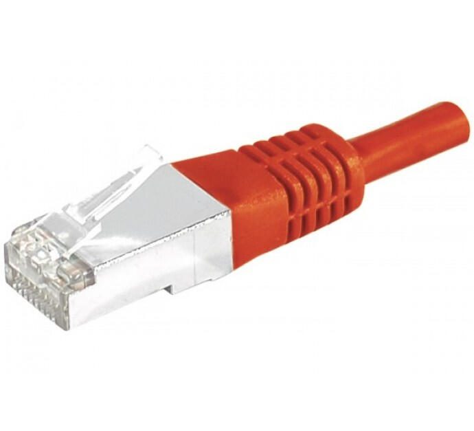 Dexlan Patchkabel Cat. 6A, S/FTP (PiMF), rot, 7,5 m