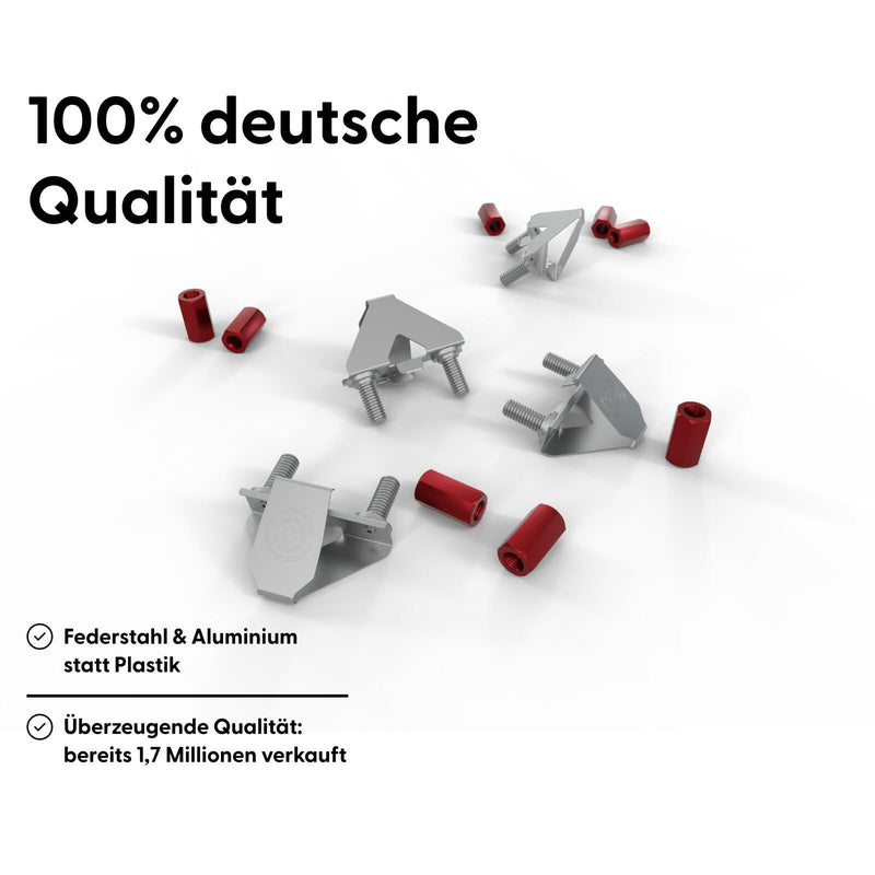 Patchbox PATCHBOX/dev/mount Käfigmuttern 19' Befestigungssystem, 50 Stück