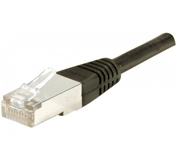 Dexlan Patchkabel Cat. 6A, S/FTP (PiMF), schwarz, 20,0 m
