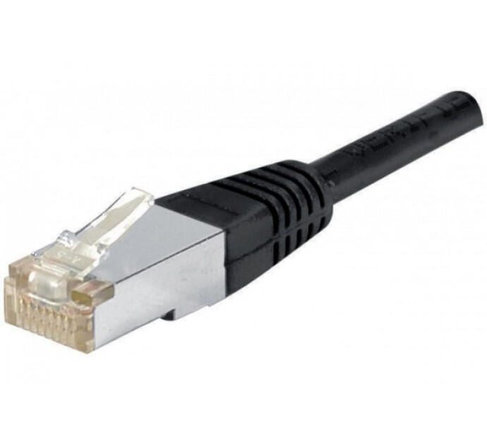 Dexlan Patchkabel Cat. 6A, F/UTP, schwarz, 3,0 m