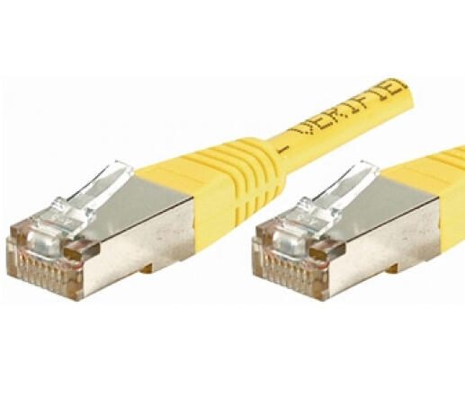 Dexlan Patchkabel Cat. 6A, F/UTP, gelb, 7,5 m
