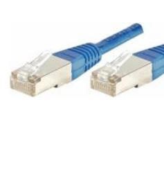 Dexlan Patchkabel Cat. 6A, F/UTP, blau, 15,0 m