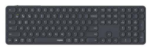 Rapoo E9810M kabellose Tastatur QWERTZ - dunkelgrau