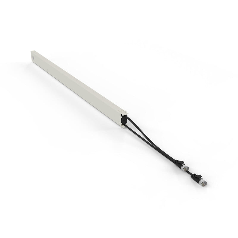 Patchbox patchbox.one Kupferkassette 46RU (2,5 m), Cat. 6a, U/FTP, PoE, schwarz