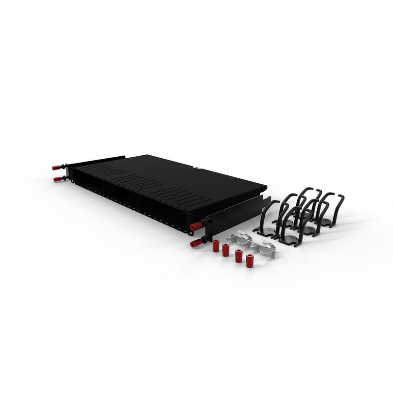 Patchbox patchbox.one Patch-Panel-Gehäuse, Leerbox für bis zu 24 Kassetten, schwarz RAL 9005