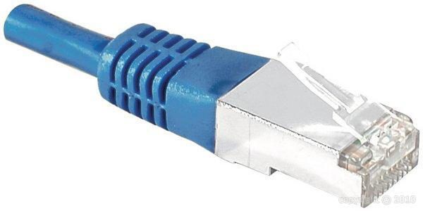 Dexlan Patchkabel Cat. 6A, S/FTP (PiMF), blau, 20,0 m