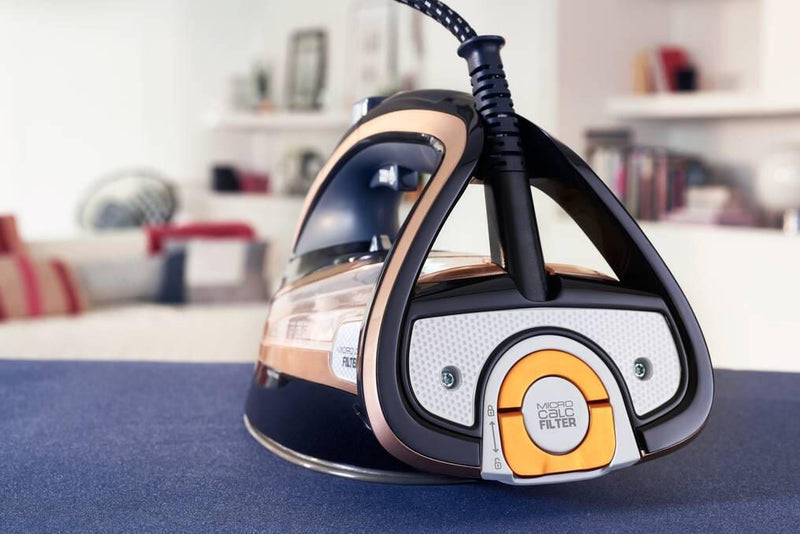 Tefal Ultimate Pure FV9865E0 Dampfbügeleisen - Schwarz, Gold