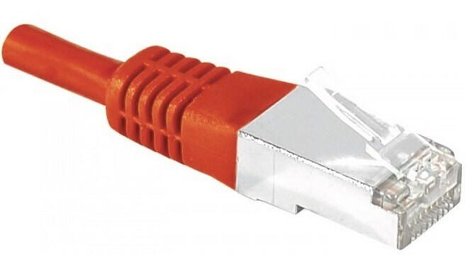 Dexlan Patchkabel Cat. 6A, F/UTP, rot, 0,5 m