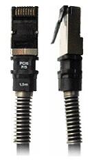 Patchsee Patchkabel PCI-6Patch, Cat. 6a, U/FTP, schwarz, 3,1 m