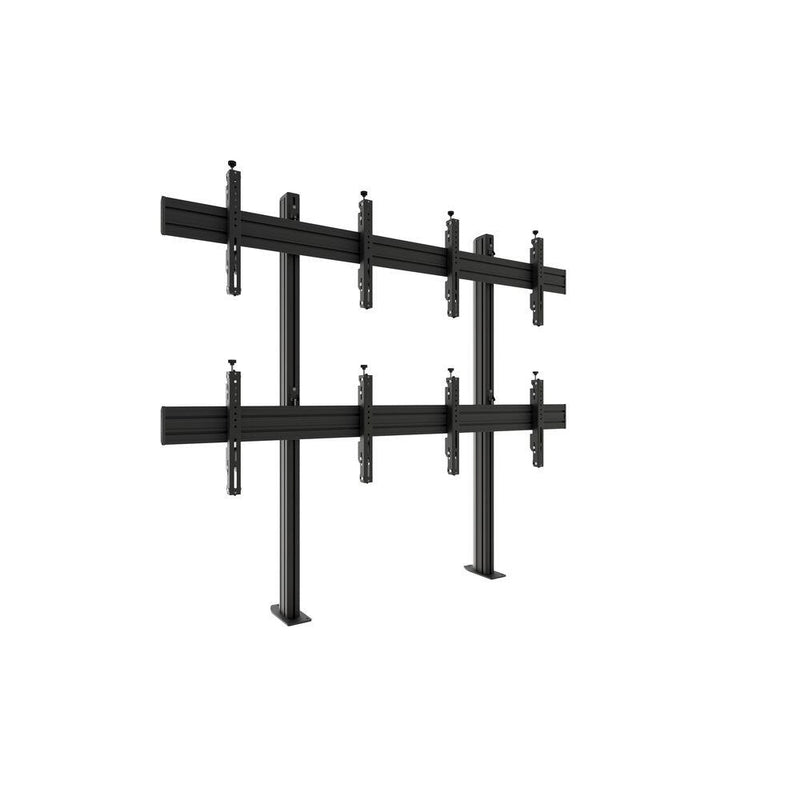 edbak Video Wall Bolt Down Stand, modular 2x2, für 42-47' Bildschirme, Querformat
