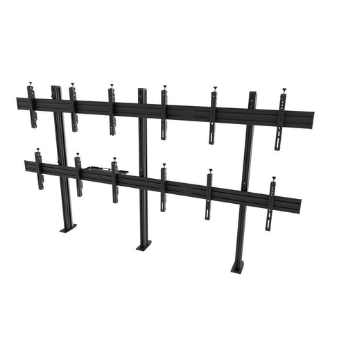edbak Video Wall Bolt Down Stand, modular 3x2, für 49-57' Bildschirme, Querformat