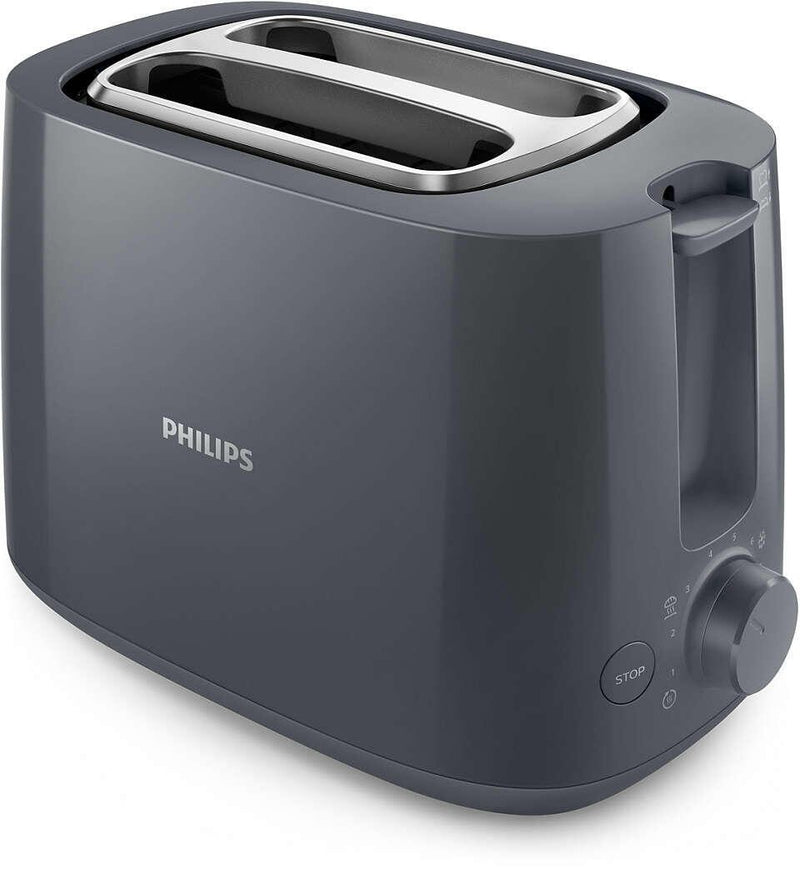 Philips Daily Collection HD2581 - Toaster - Dunkelgrau