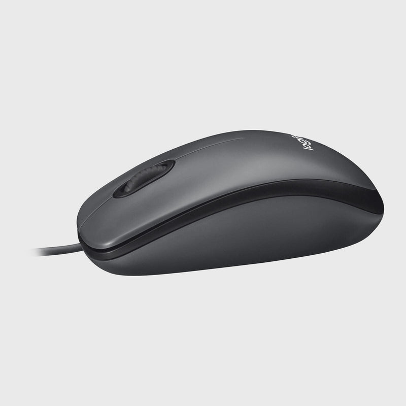 Logitech M100 Schwarz, kabelgebunden