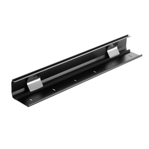 Hagor HA Cablecover Click 50 Black Aluminium Kabelkanal mit Klappdeckel