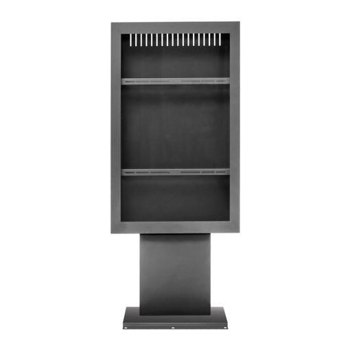 Hagor vis-it® HP Bolt-Down 50' Indoorstele Portrait inkl. Schutzglasscheibe