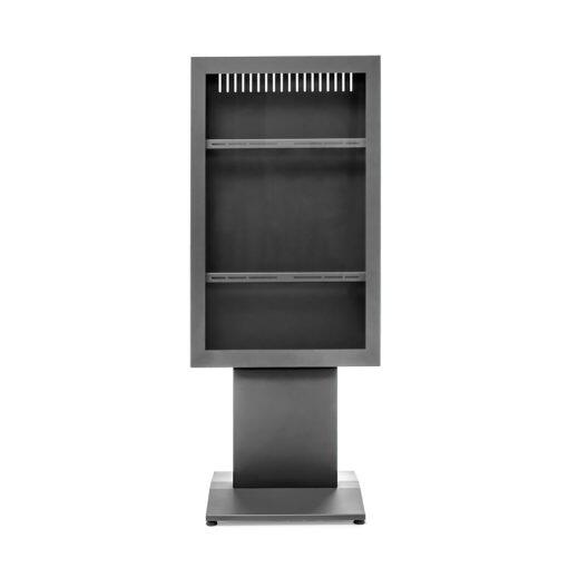 Hagor vis-it® HP Floorbase 50' Indoorstele Portrait inkl. Schutzglasscheibe